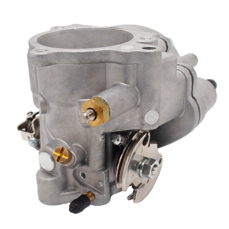JIK New Super E Carburetor for HD Big Twin & Sportster Shorty Carb Super E 11-0420 with Fuel Filter and Spark Plug - Image 5